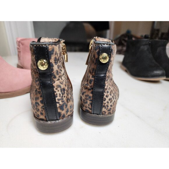 Girls Michael Kors Emma Keena chestnut bootie   Size 6/7 - Picture 5 of 8